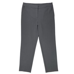 St. John Pants Womens Size 10 Gray Classic Straight Leg Business Casual Career